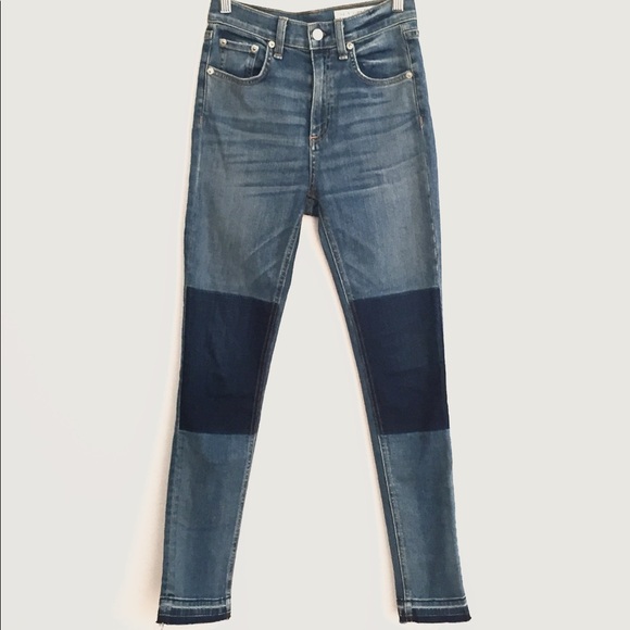 Rag & Bone Olana Skinny High Rise Dive Jeans 25 - Picture 3 of 6
